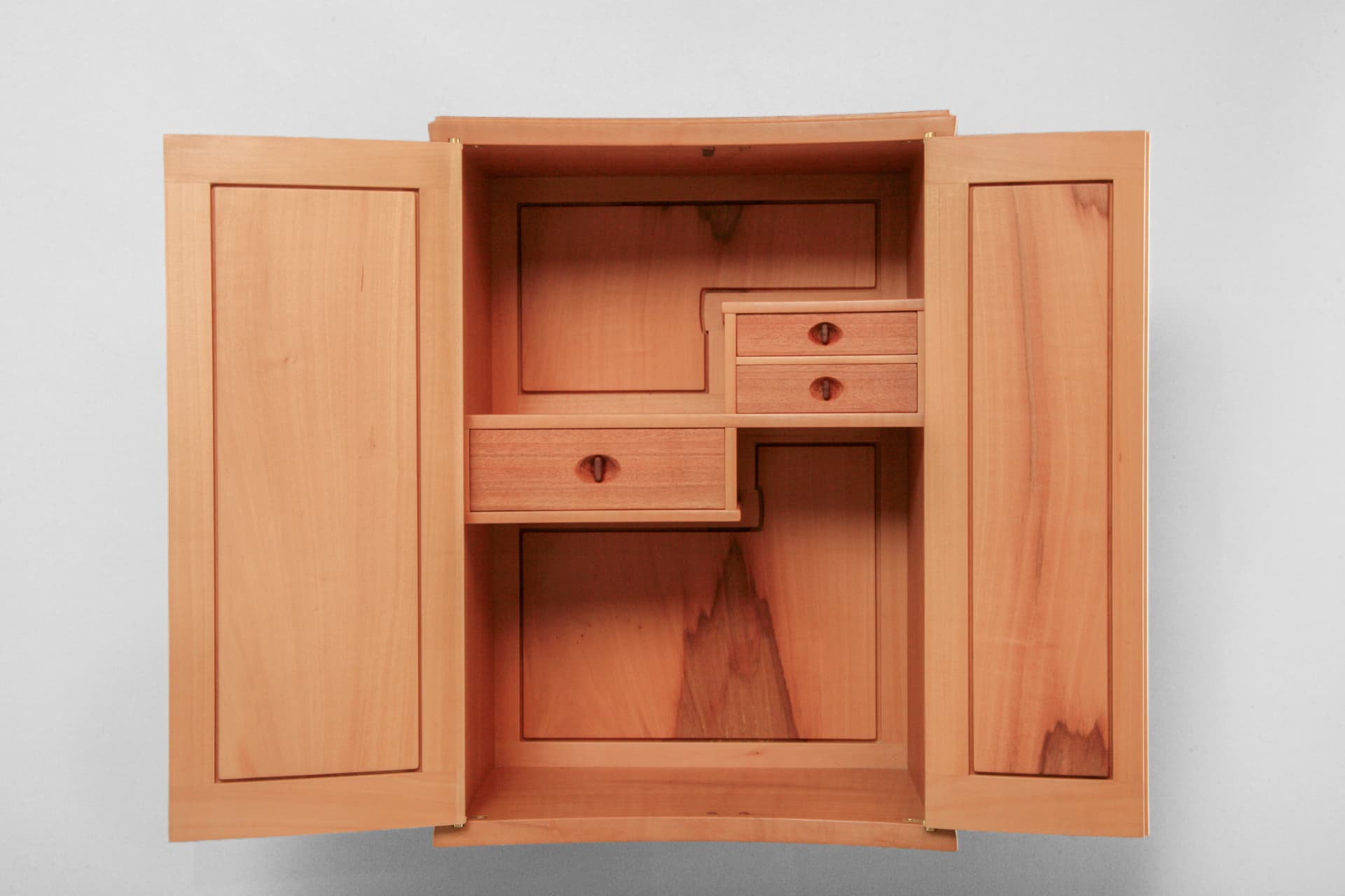 Pear Wood Wall Cabinet — view 3