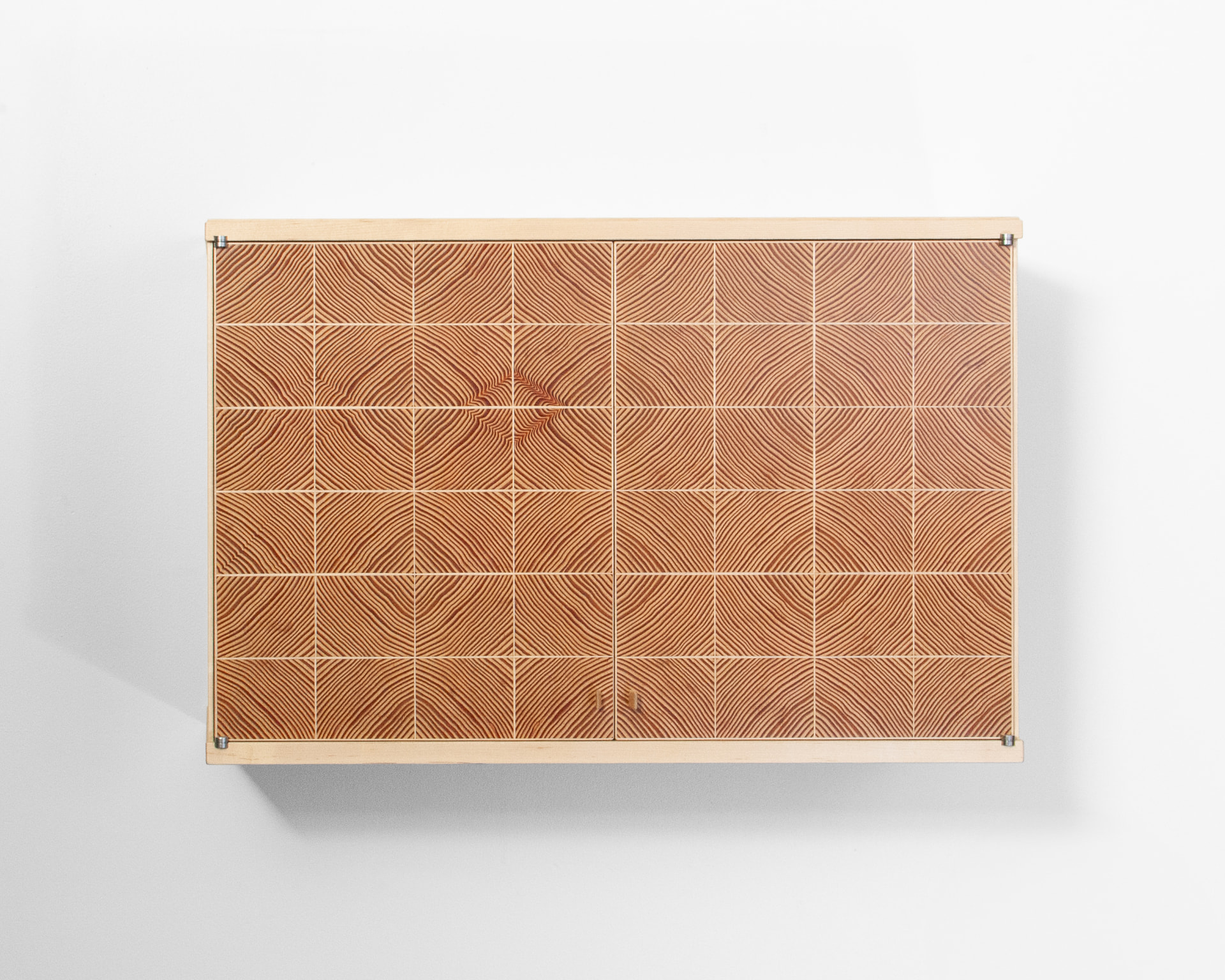 End Grain Wall Cabinet
