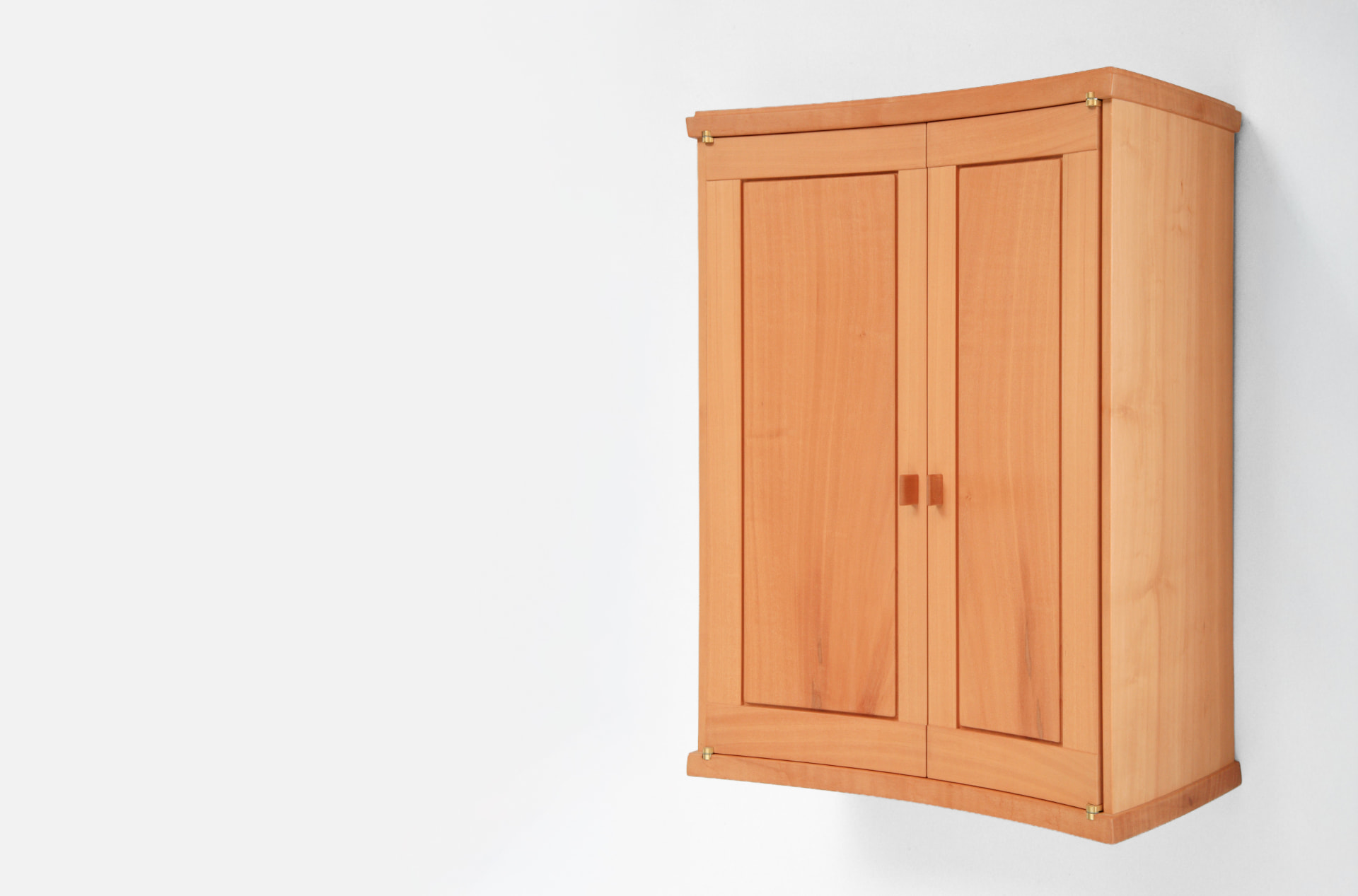 Pear Wood Wall Cabinet