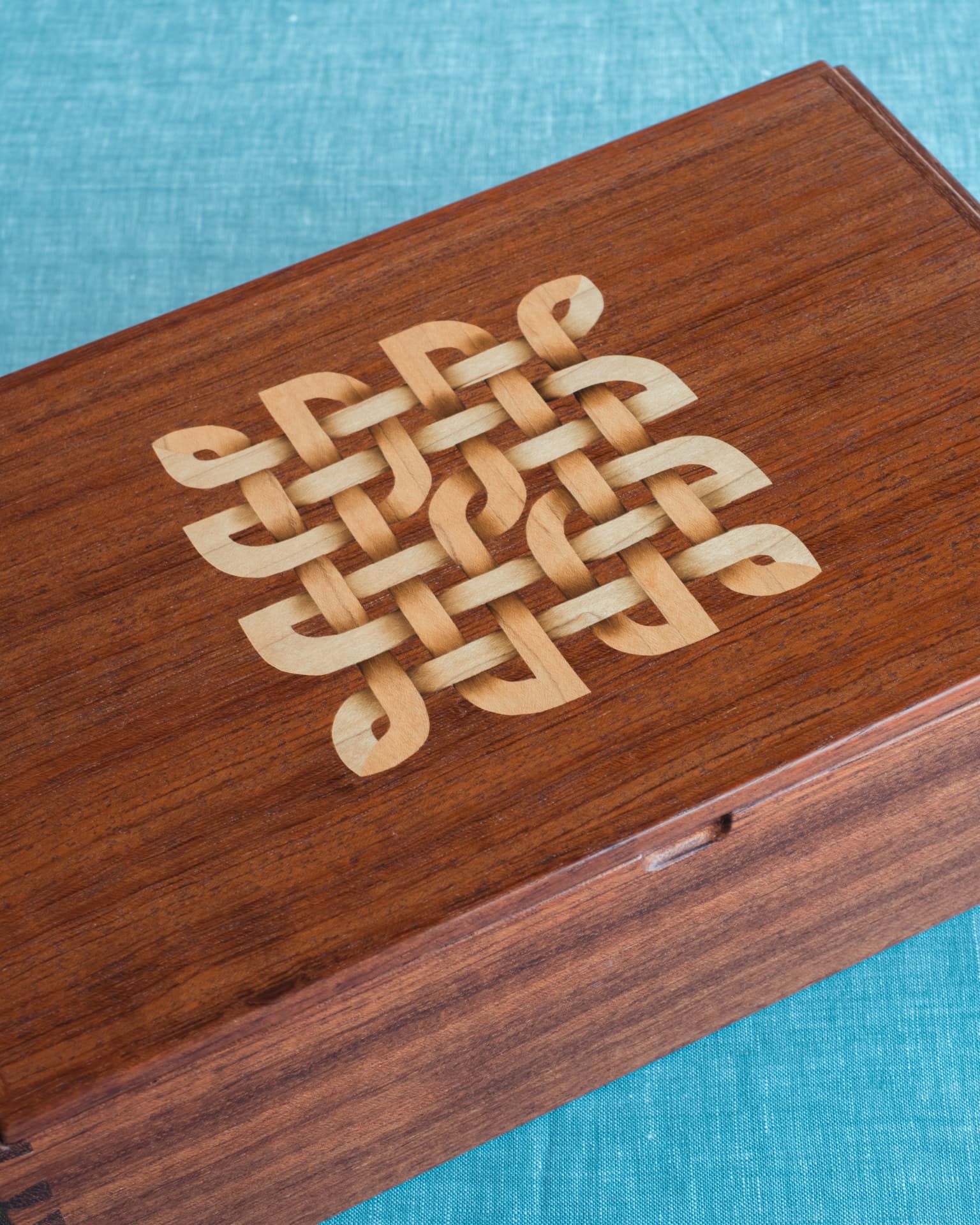 Celtic Knot Jewelry Box — view 2