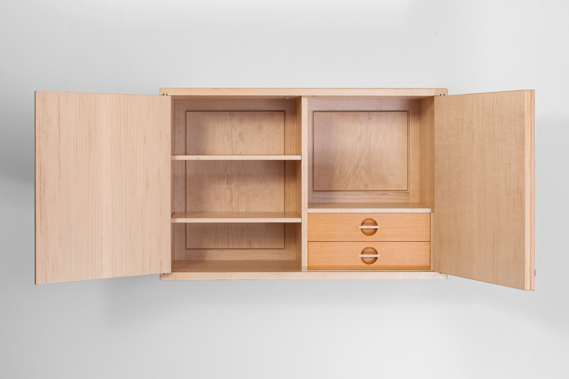 End Grain Wall Cabinet — view 6