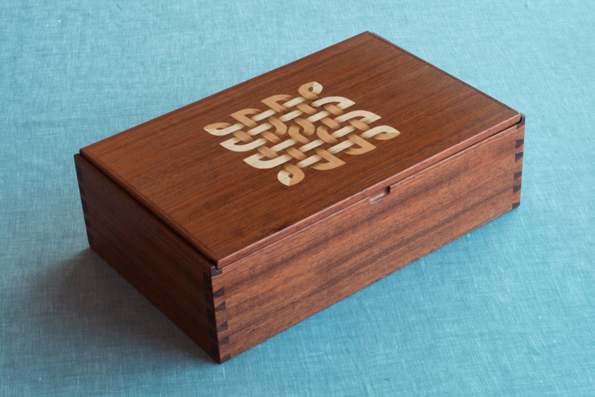 Celtic Knot Jewelry Box — view 1
