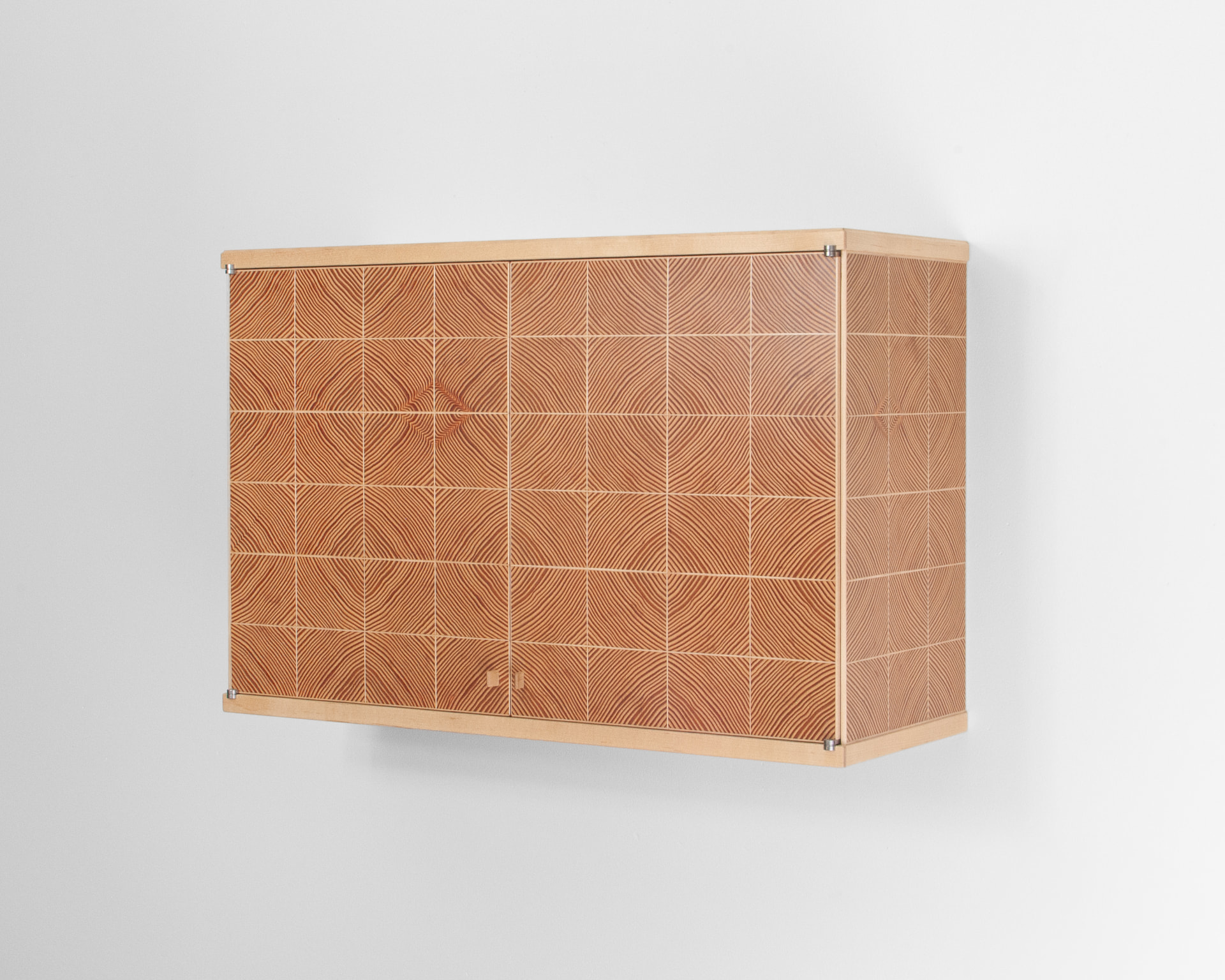 End Grain Wall Cabinet — view 3